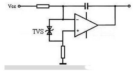 TVS二极管应用于集成运放保护